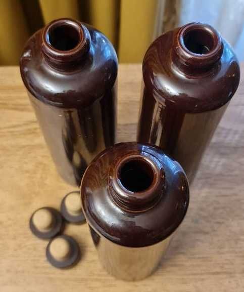 Butelka ceramiczna z gliny 0,5l