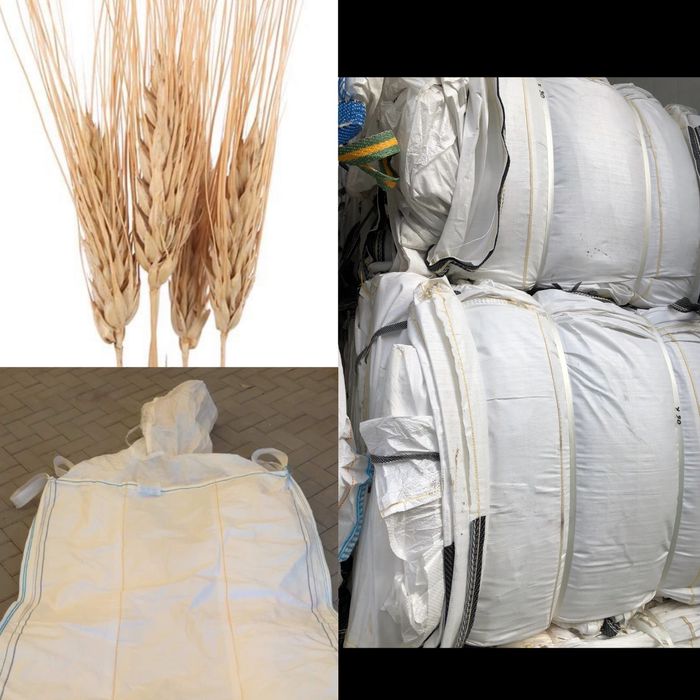 Big bag bagi begi mocne na zboże owies 91/93/129 cm z lejami