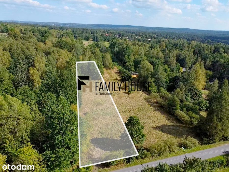 Działka 2600m2 Brzeście
