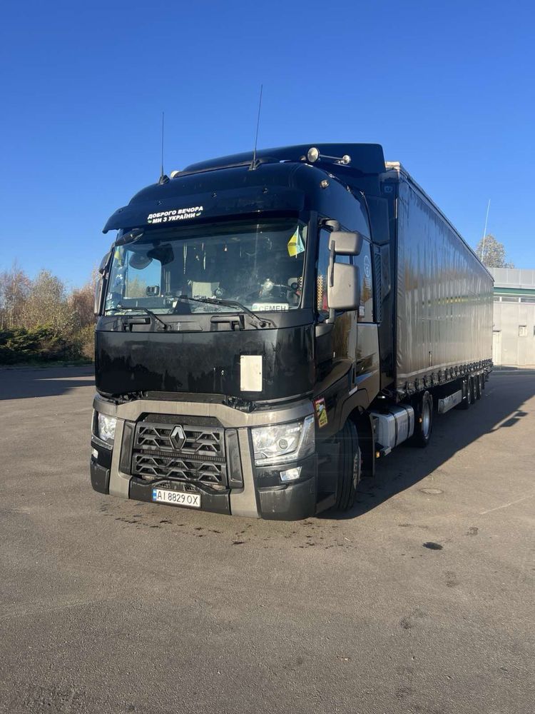Продам комплект, сцепку, тент Renault T460 2015, Krone SD 2014 Mega