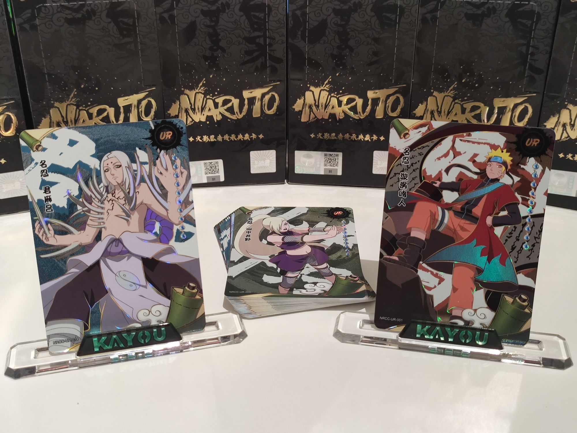 Cartas Naruto Kayou - TGR, HR, ZR, UR