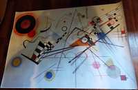 Tela Grande 70X50cm Wassily Kandinsky - Composition VIII