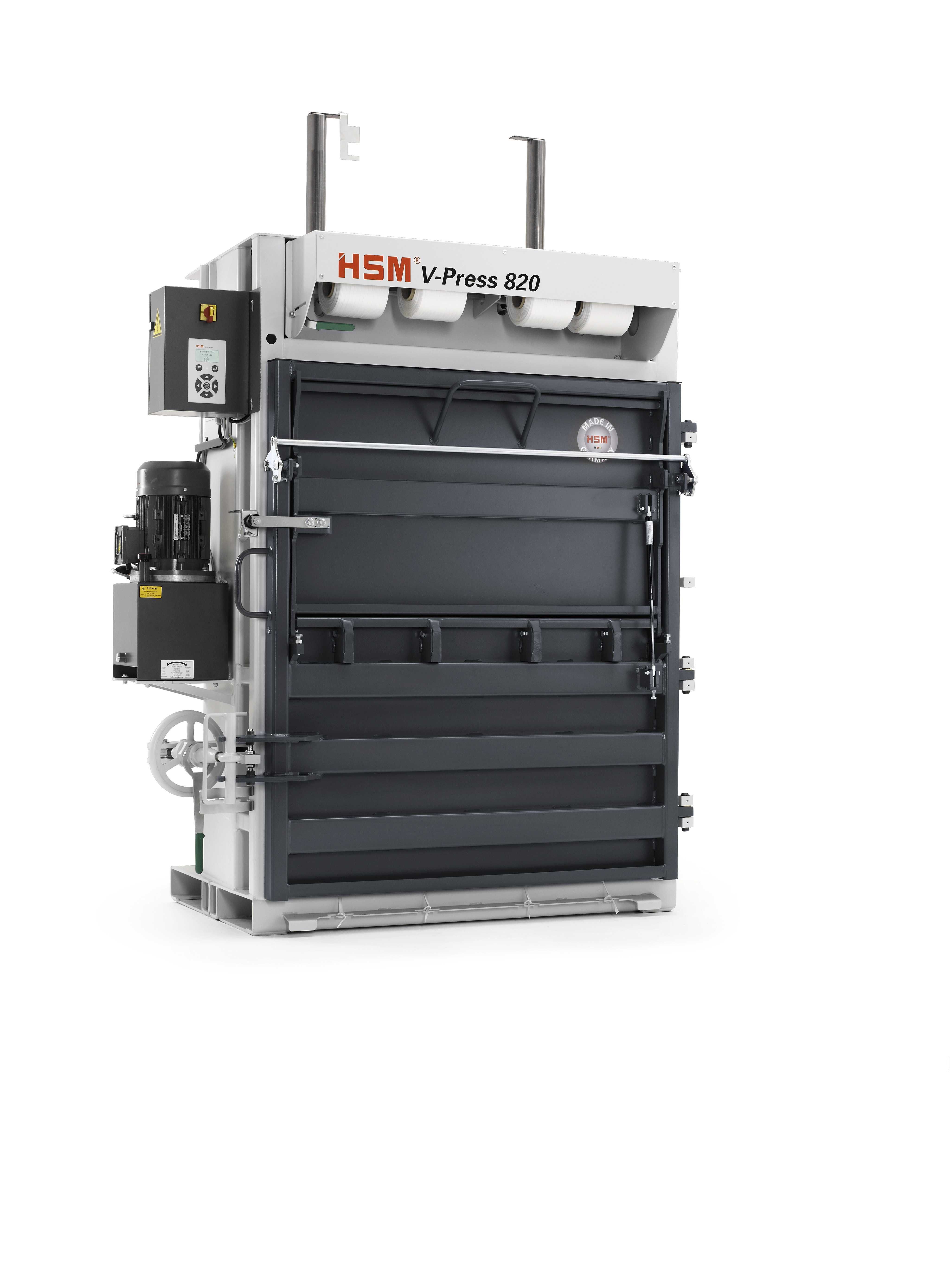 HSM v-press 820 Plus | Nowa | Dostępna od ręki Belownica do odpadów