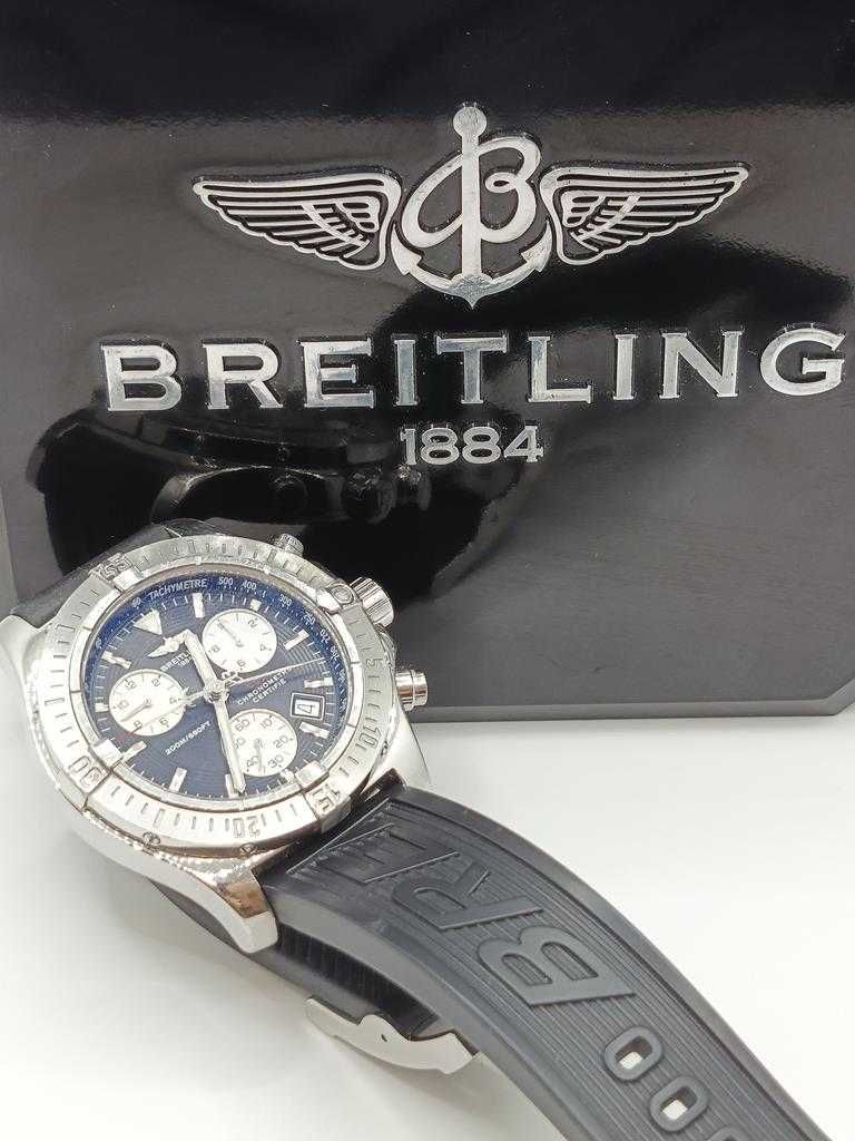 Męski zegarek Breitling Chrono Colt Czarny/Guma Ø41 mm