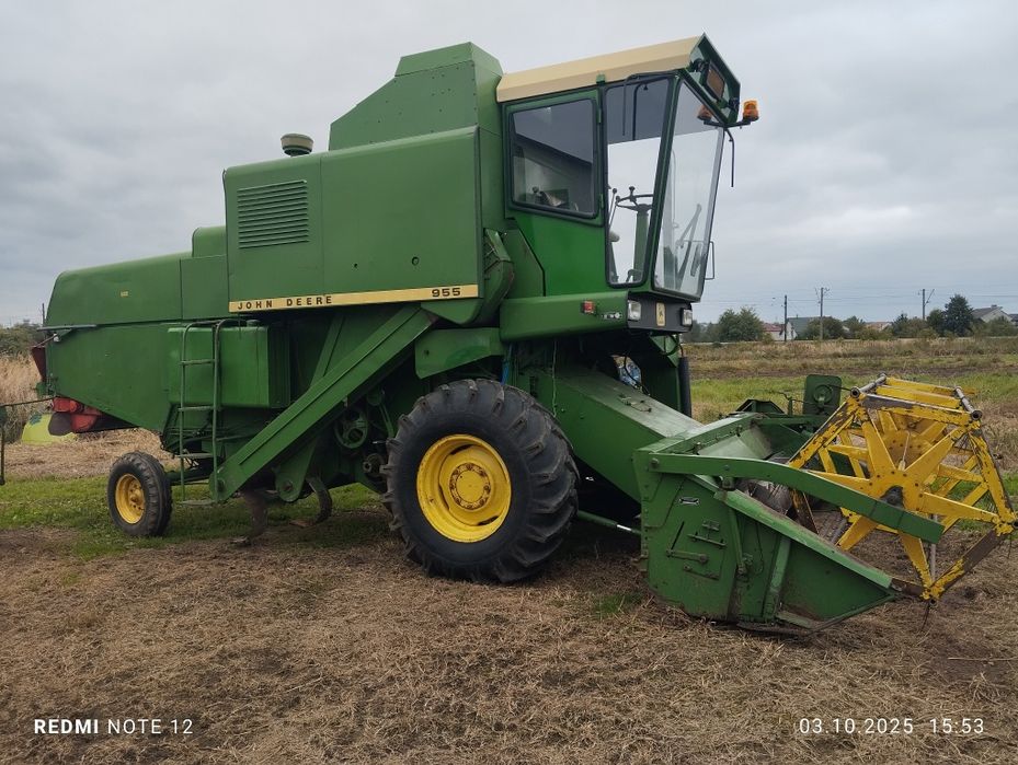 Комбайн свіжопригнаний John Deere 955