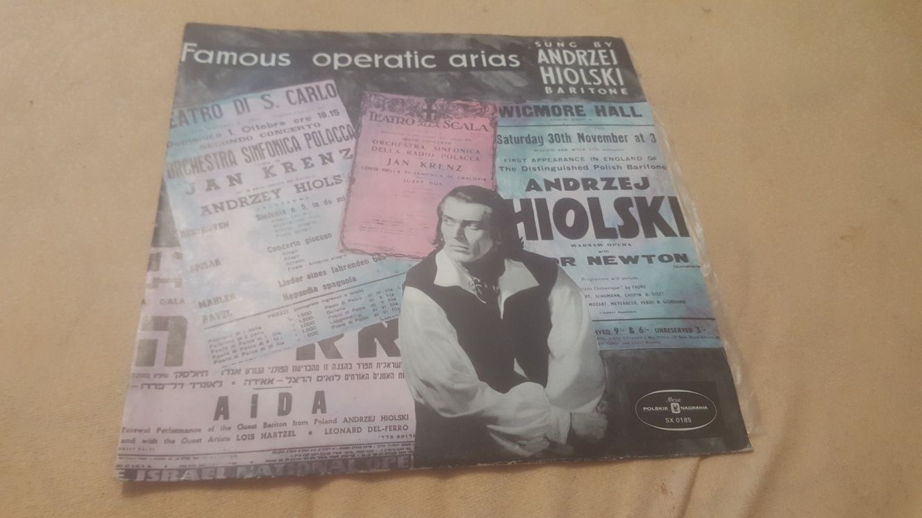 Andrzej Hiolski. Famous operatic arias.