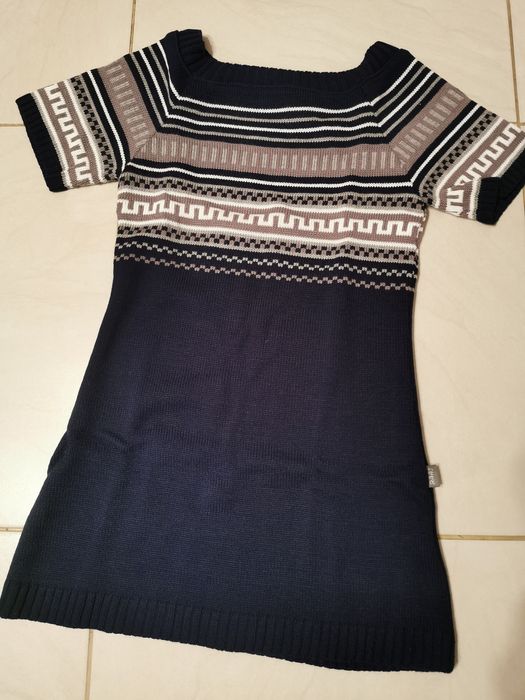 Ciepła tunika sweterek r. M