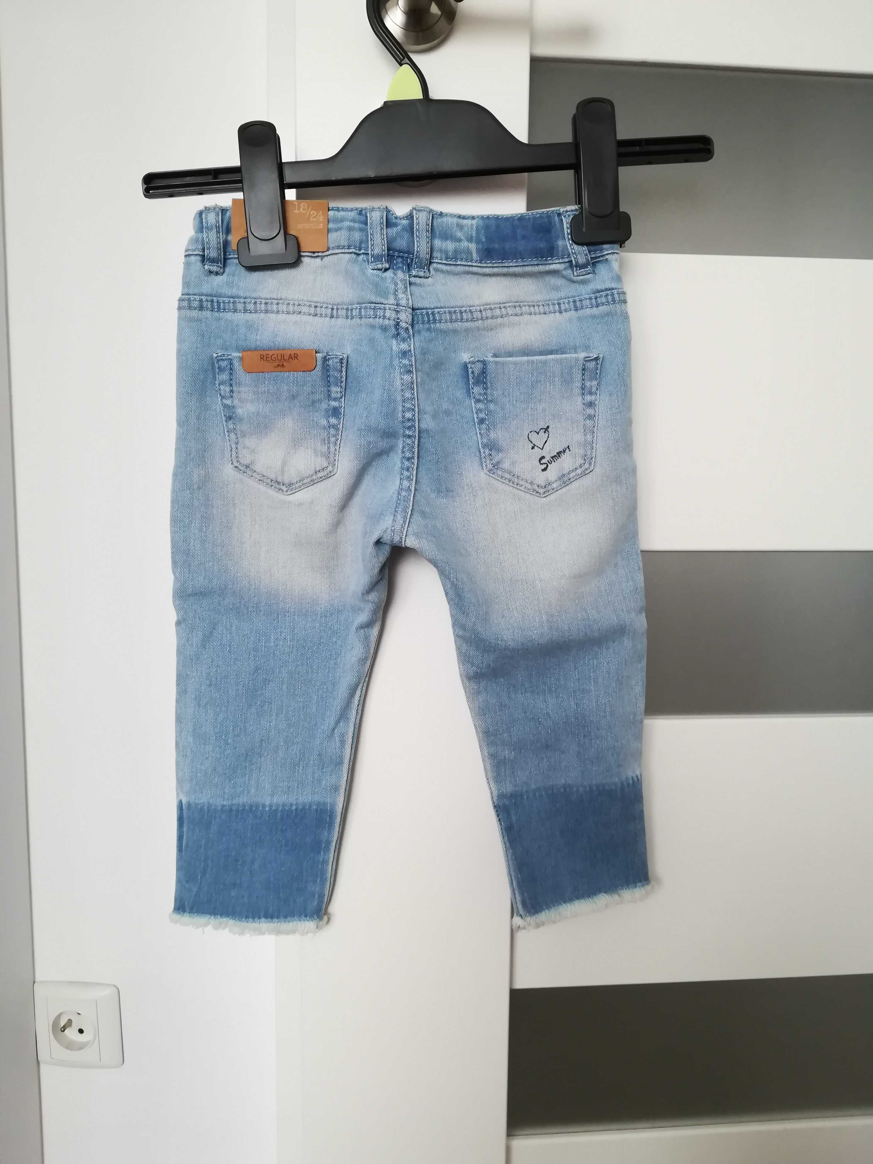 NOWE Spodenie jeansy 92 - Zara baby