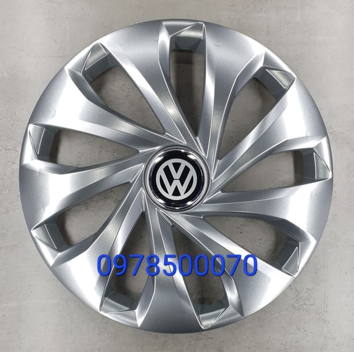Ковпаки Фольксваген R15 Volkswagen Polo Fox T-Roc Passat Golf Jetta