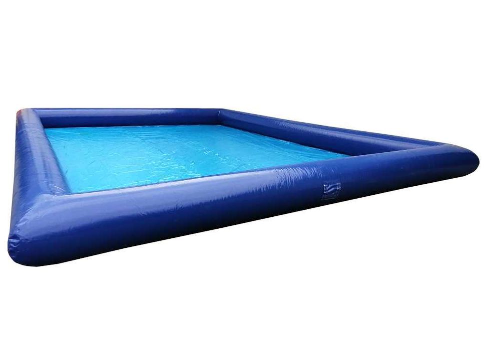 Basen dmuchany pompowany 5x7 + dmuchawa do kul wodnych walców łódeczek
