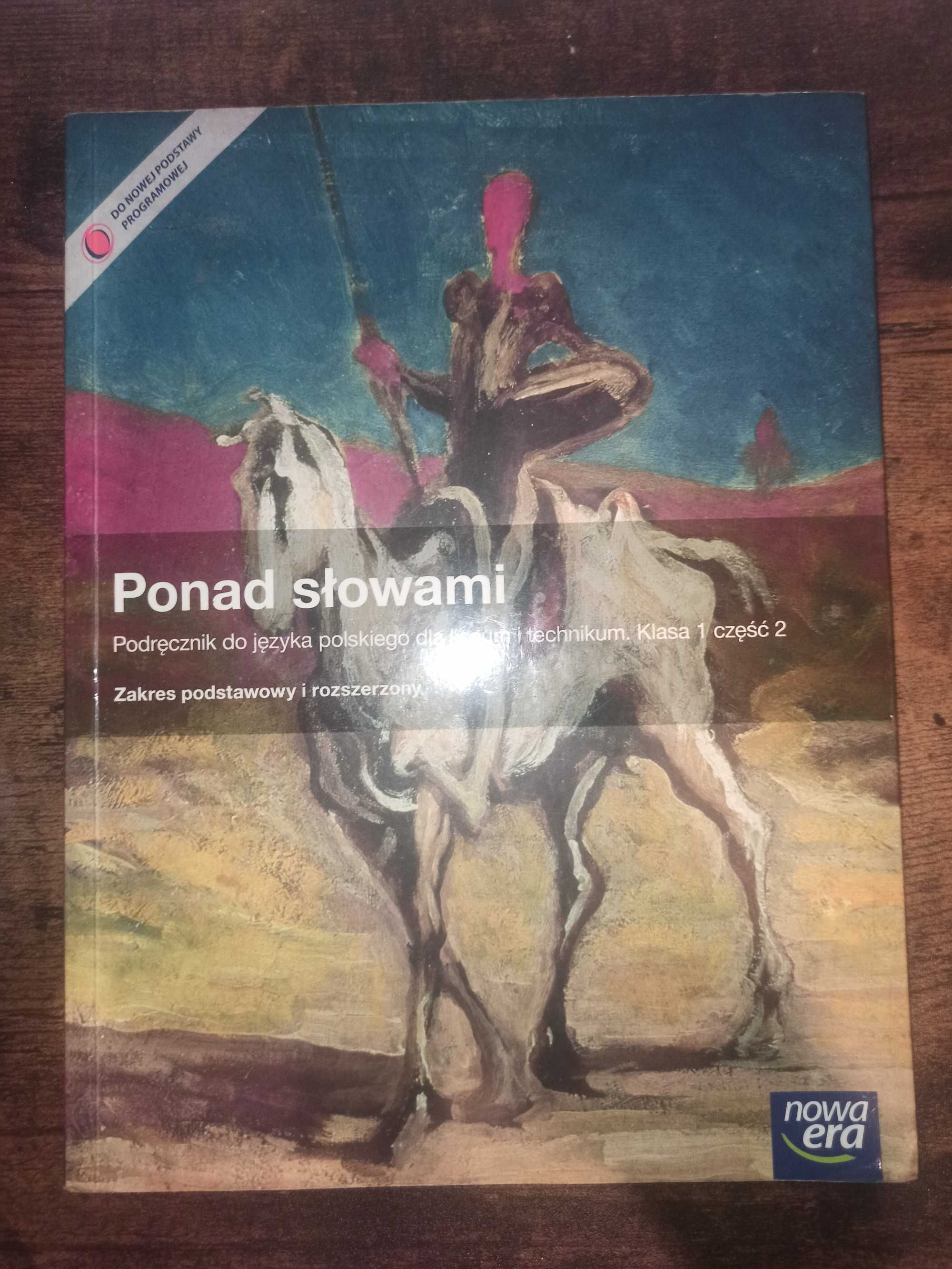 Podręcznik Ponad słowami klasa 1 część 2