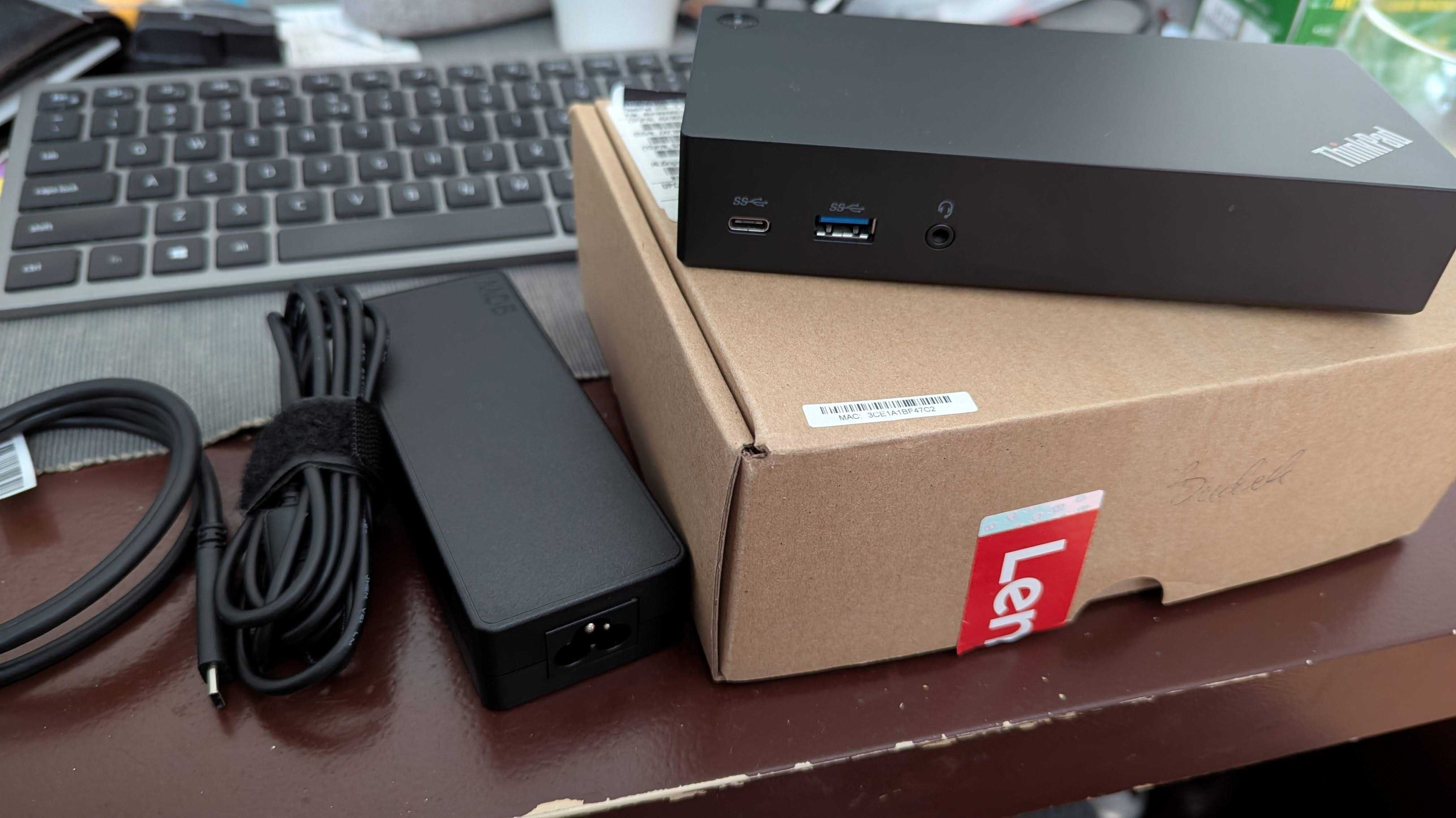 Stacja dokująca Lenovo Dock ThinkPad USB-C Typ 40A9 - 40A90090EU
