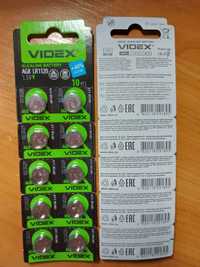 Батарейка Videx AG8/LR1120 цена за 1блистер (1блистер=10батареек)
