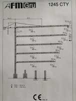 кран баштовий FM 1245 CTY