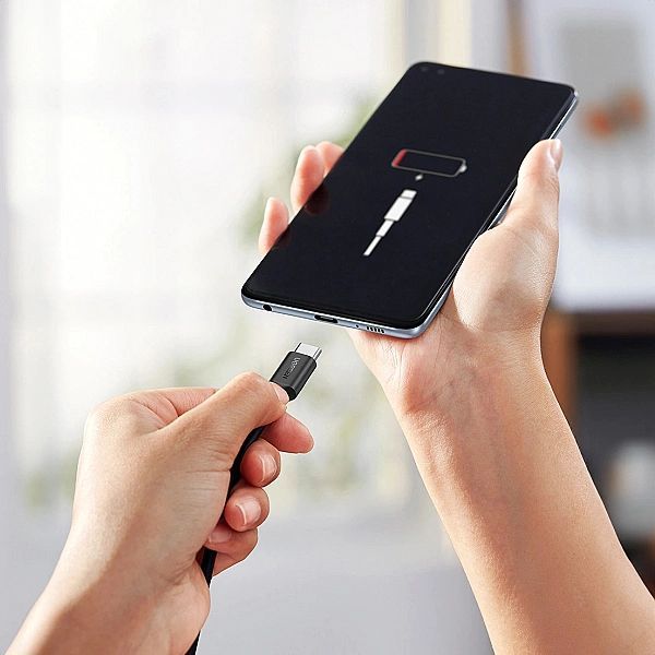 Kabel Ugreen Us562 Usb-c - Usb-c Pd Qc 100w 5a 480Mb/s 1,5m - czarny