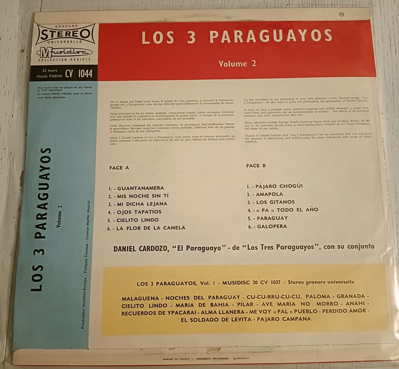 Los 3 paraguayos vol 2 winyl okazja