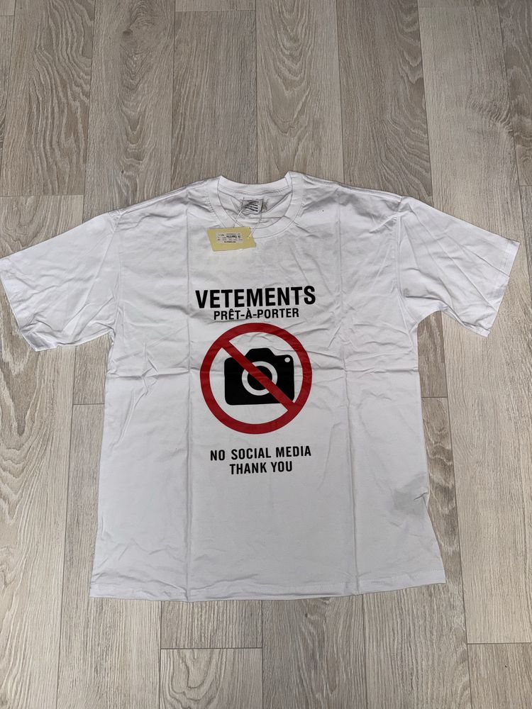 футболка vetements antisocial