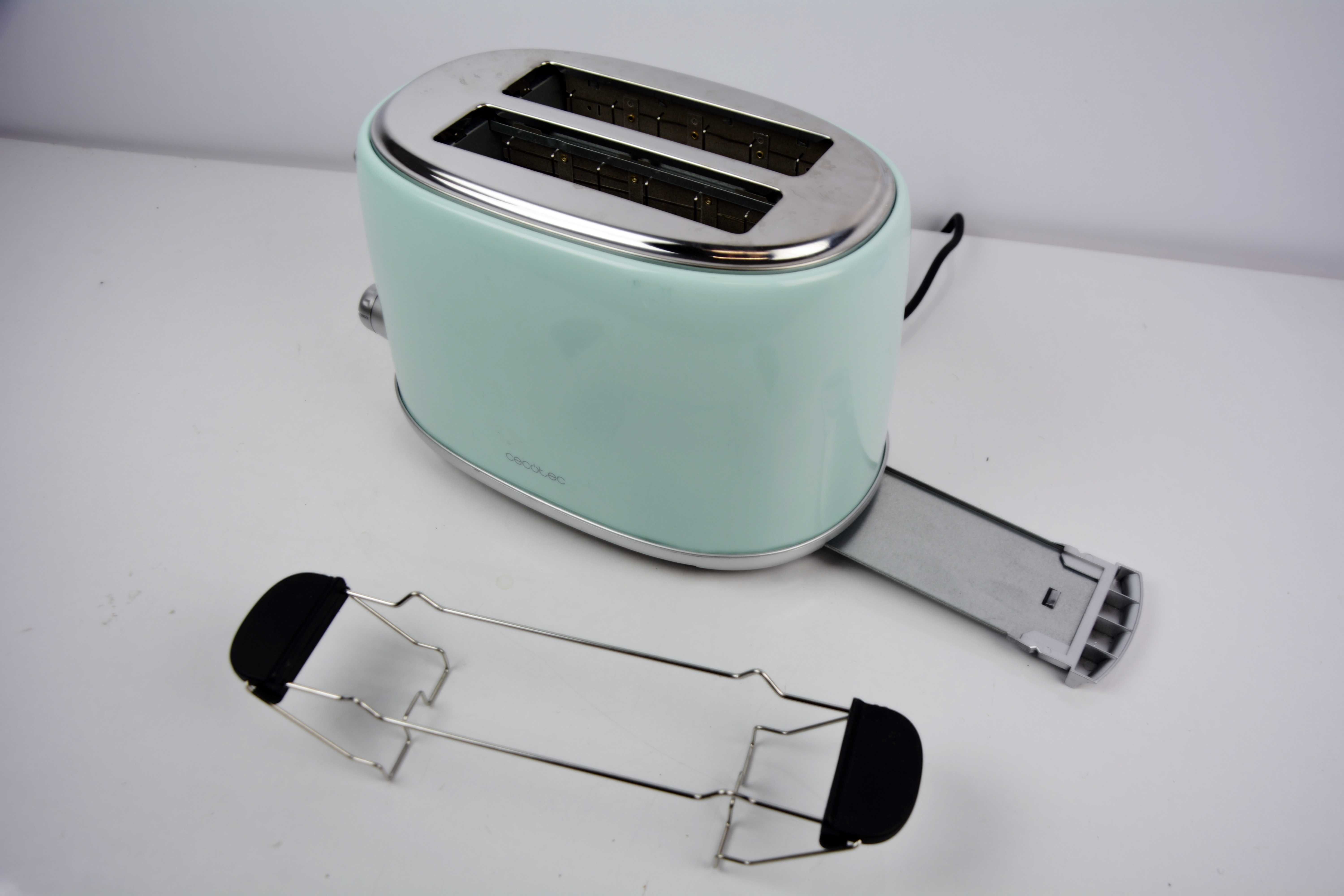 Toster Cecotec Toast&Taste 1000 Retro Double miętowy 980 W