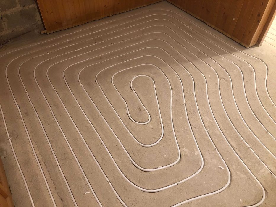 Frezowanie pod ogrzewanie podłogowe