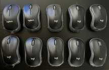 Myszki Logitech M185 Zestaw x10 sztuk 100% Oryginał mysz M 185