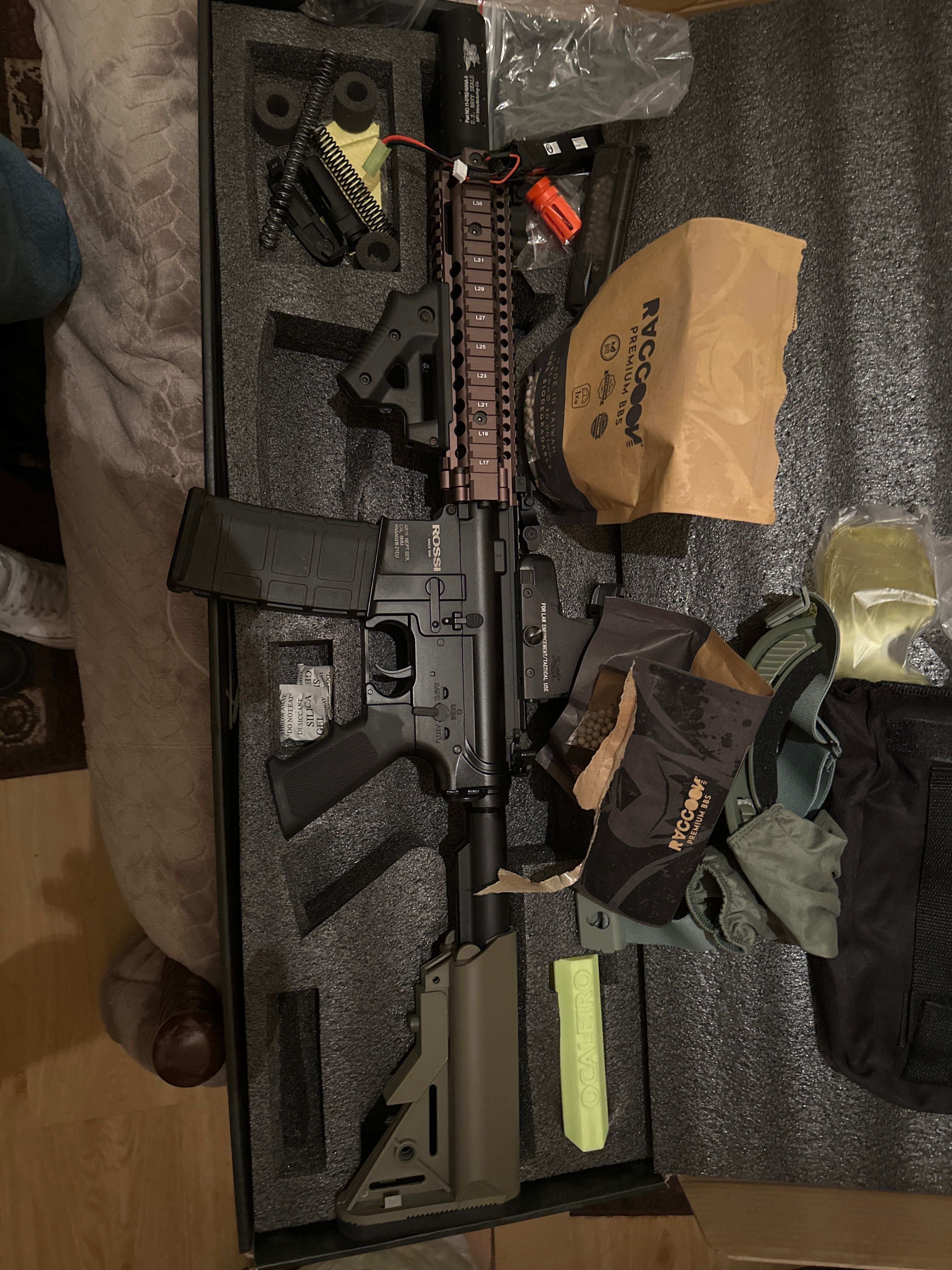 Conjunto Airsoft