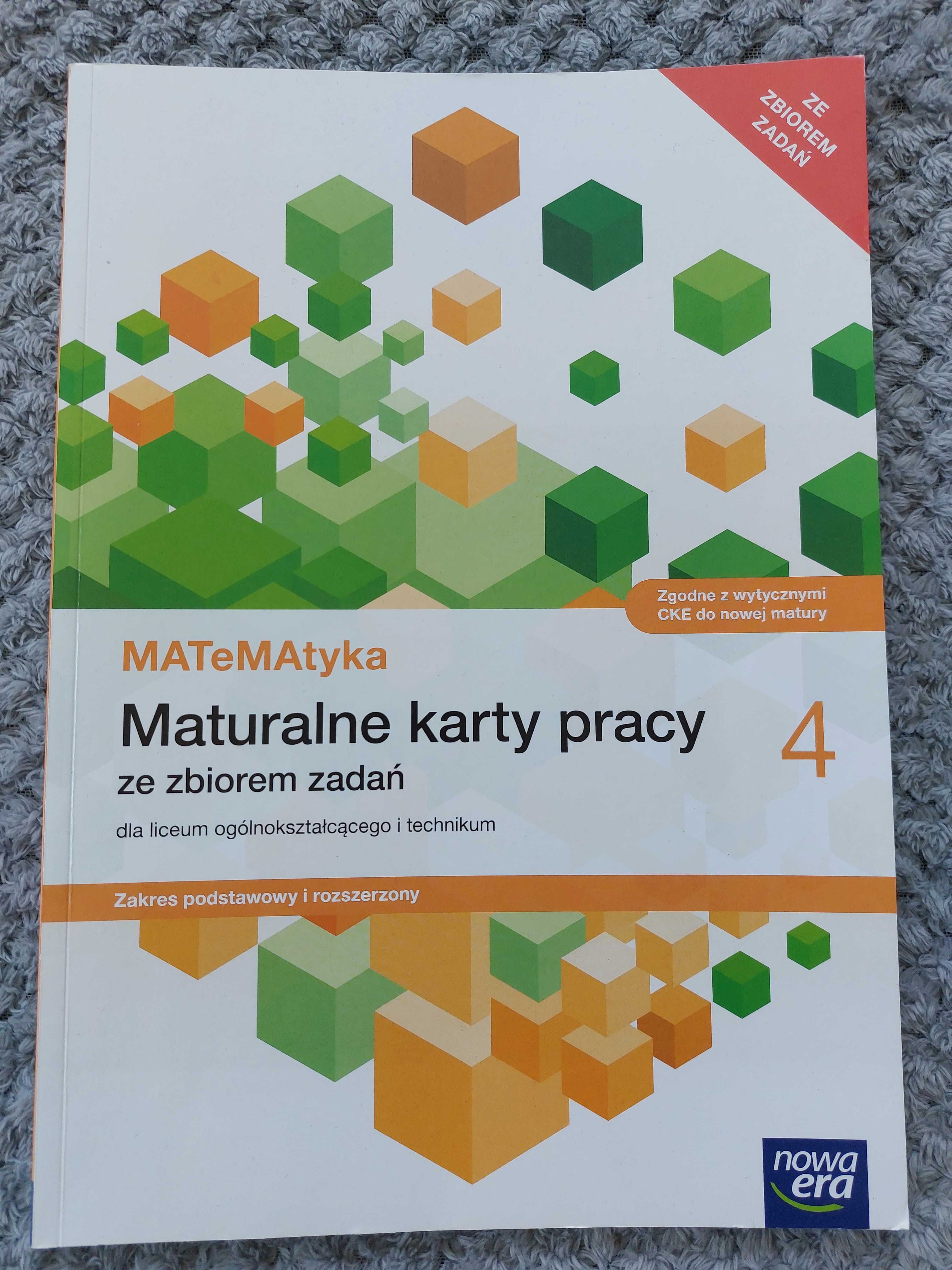 MATeMAtyka 4 Maturalne karty pracy