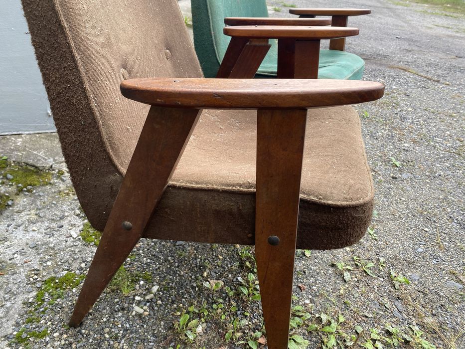 Fotel chierowski 366 prl retro vintage