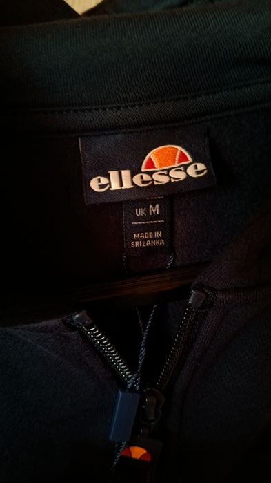 Ellesse NOWA  Rozpinana bluza z kapturem, Uniseks, 80% Bawełna, M-XXXL