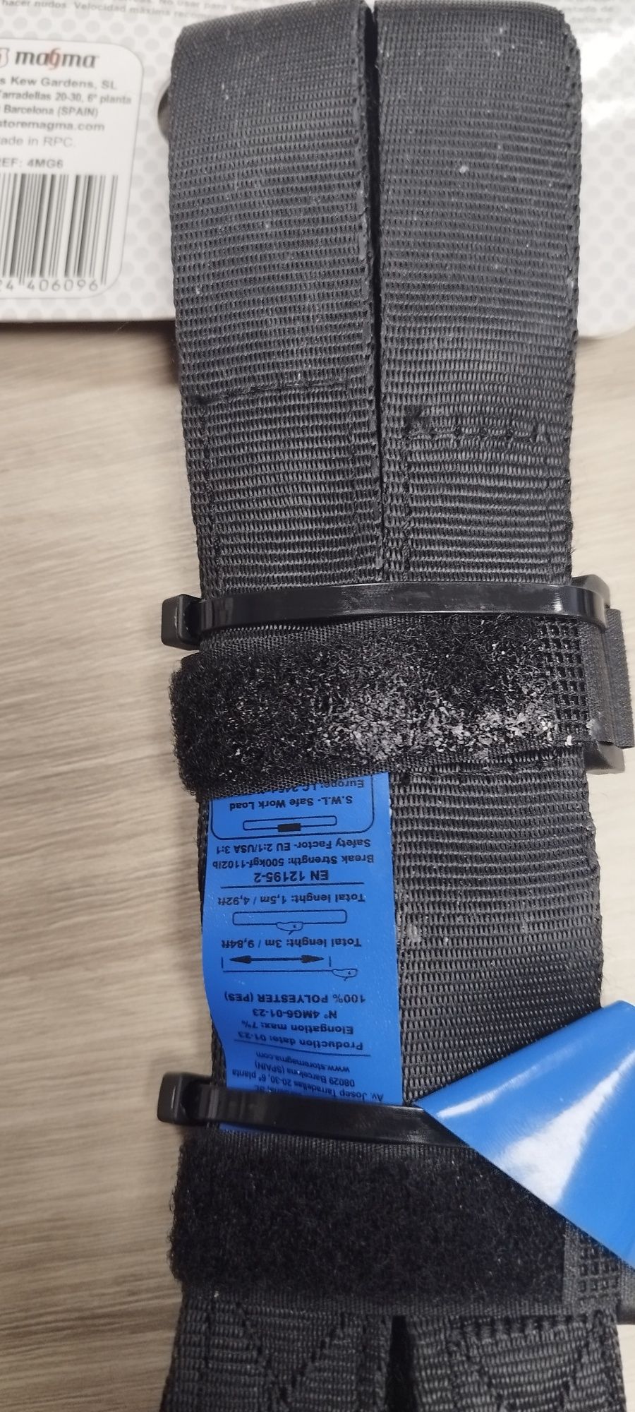 Klamry zaciskowe Magma dwie sztuki 3 m