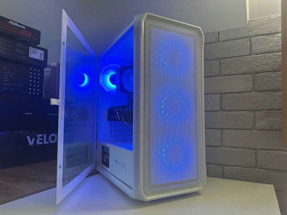 Komputer Gamingowy GTX 1660 Super 16GB RAM Ryzen 5 3600 Biały do Gier