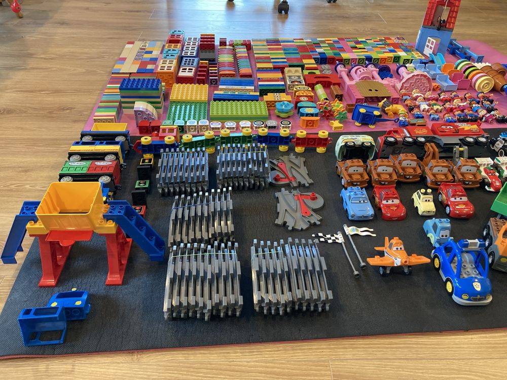Ogromny zestaw klocków Lego Duplo