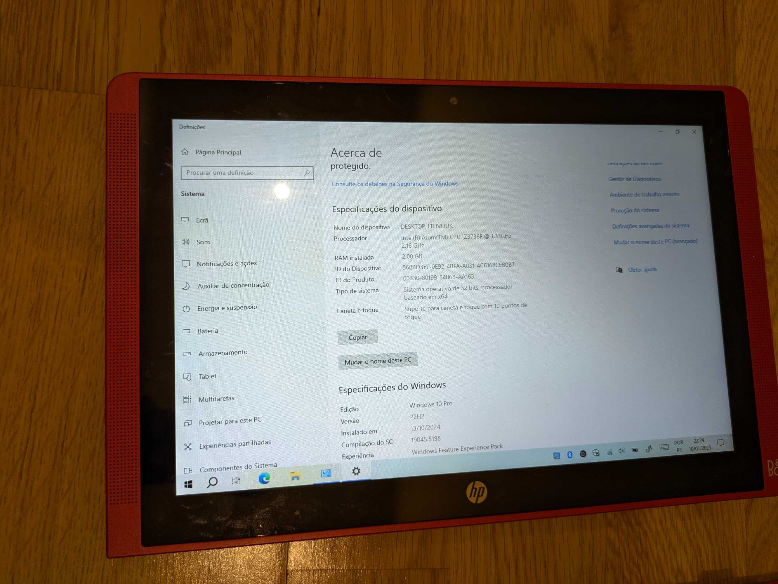 Portátil HP TPN-I121 Híbrido (tipo Tablet) teclado destacável e bolsa