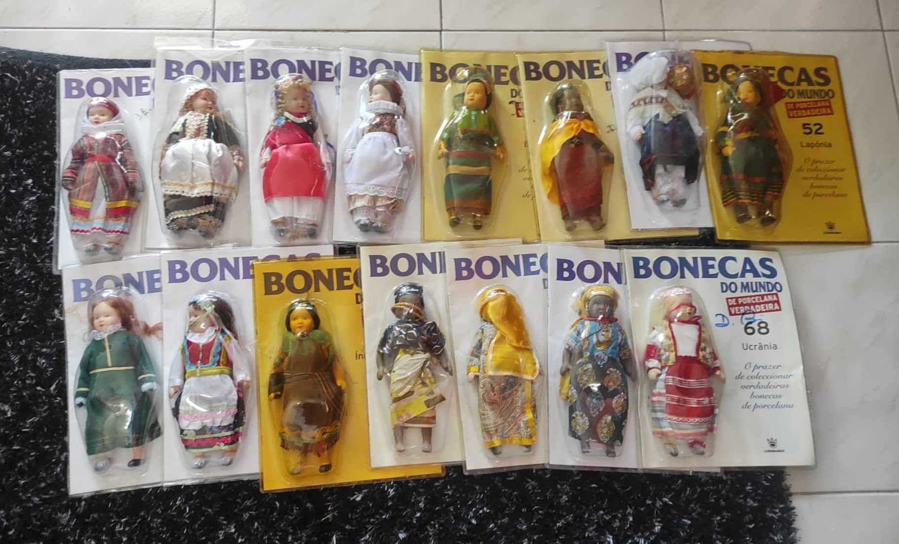 Colecção de bonecas de porcelana