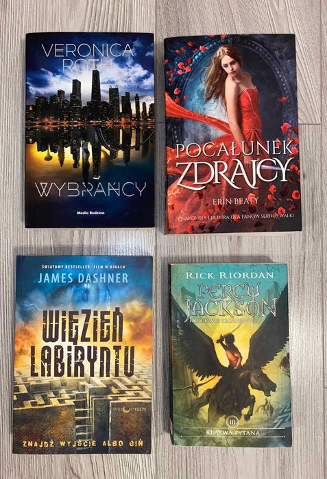 Książki zestawa 4szt