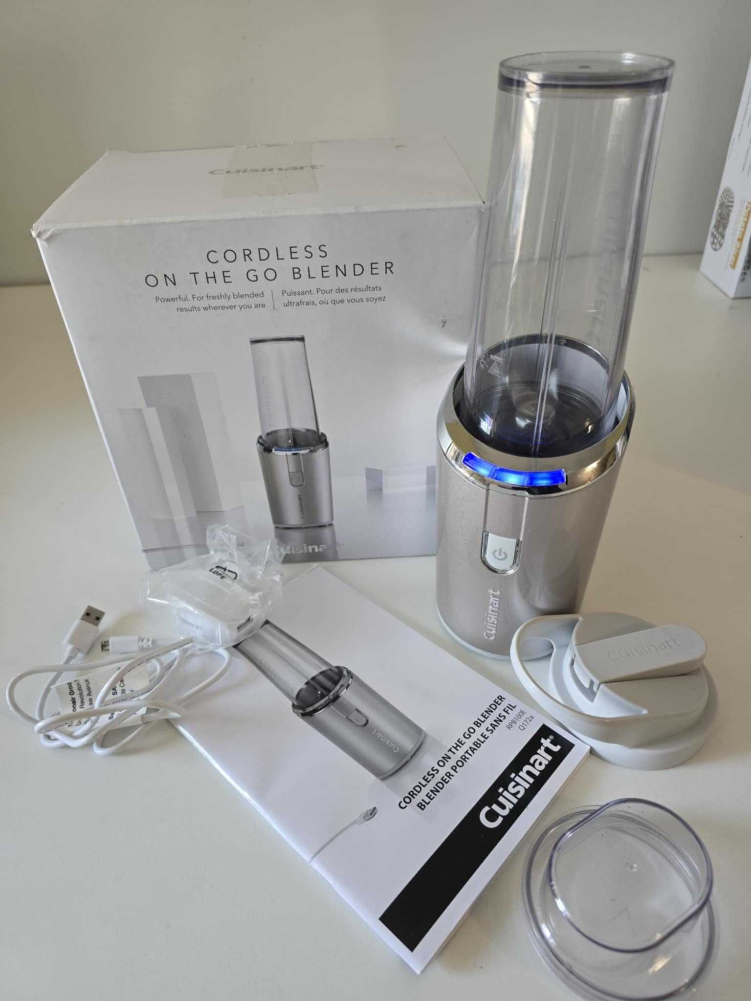 Cuisinart przenośny blender BPA Tritan kielich bezprzewodowy Nowy -50%