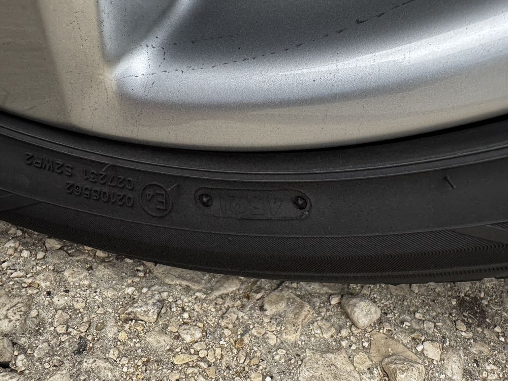 4x Felgi z oponami 17" 225/45r17 5 mm 2021