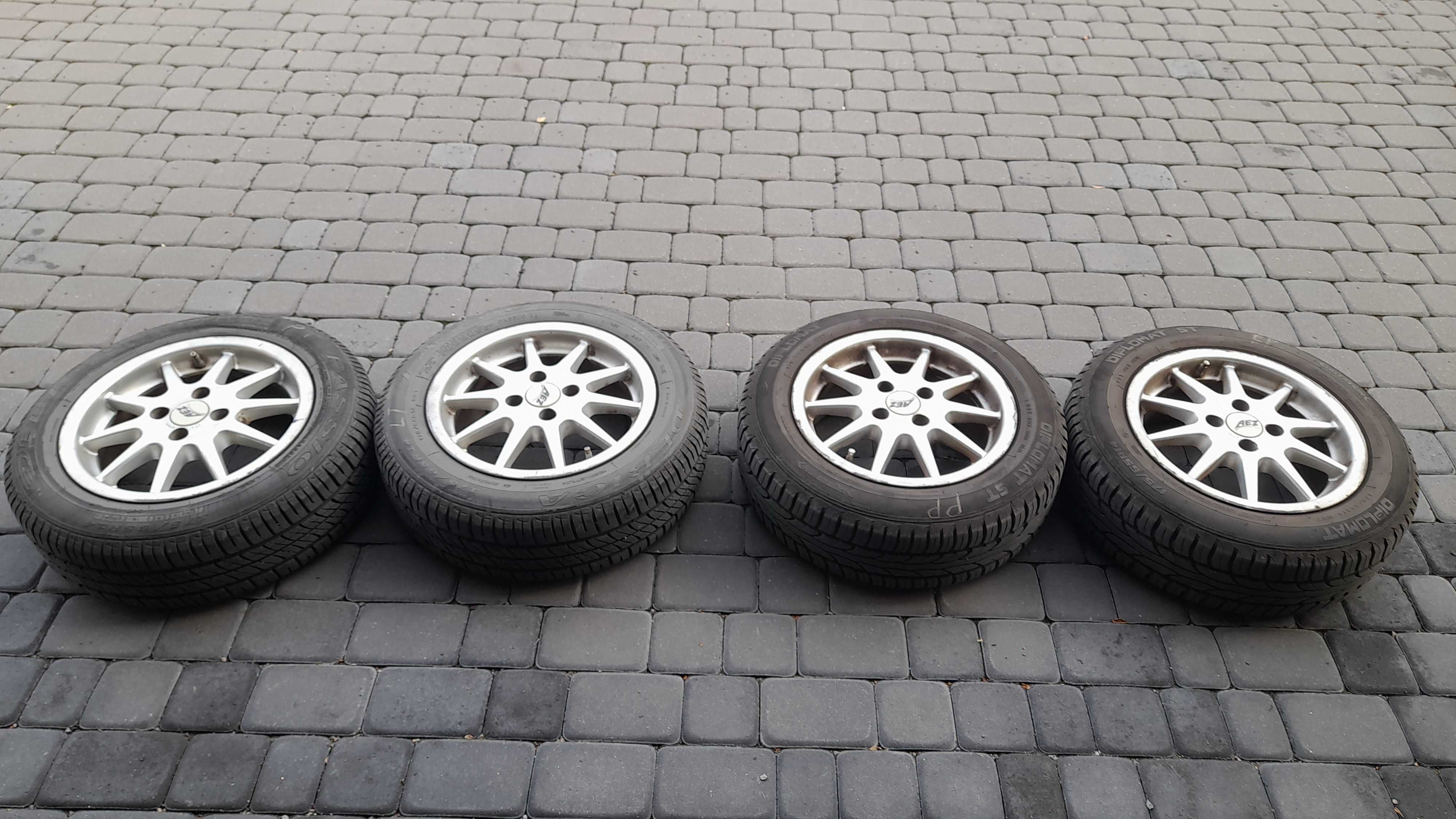 4x koła alufelgi do Punto 2