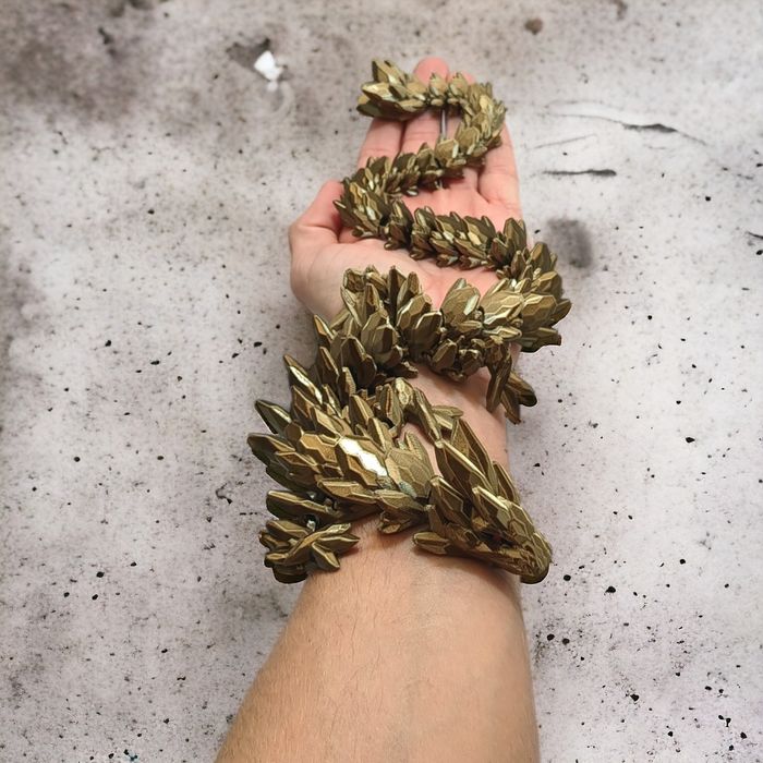 GemStone Dragon, Klejnotowy Smok Midi, 48.5cm Figurka Przegubowa,62A2M