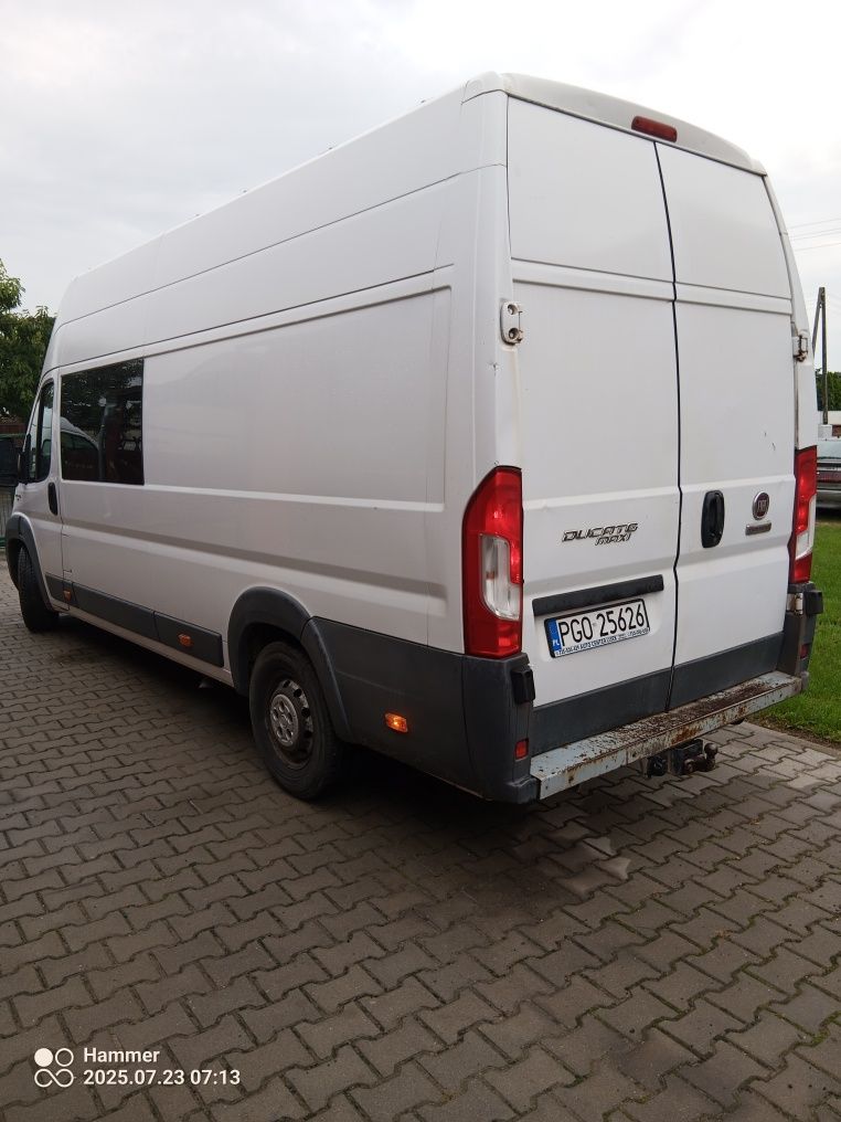 Sprzedam Fiat Ducato. Salon Polska. Pierwszy właściciel Maxi Brygadówk