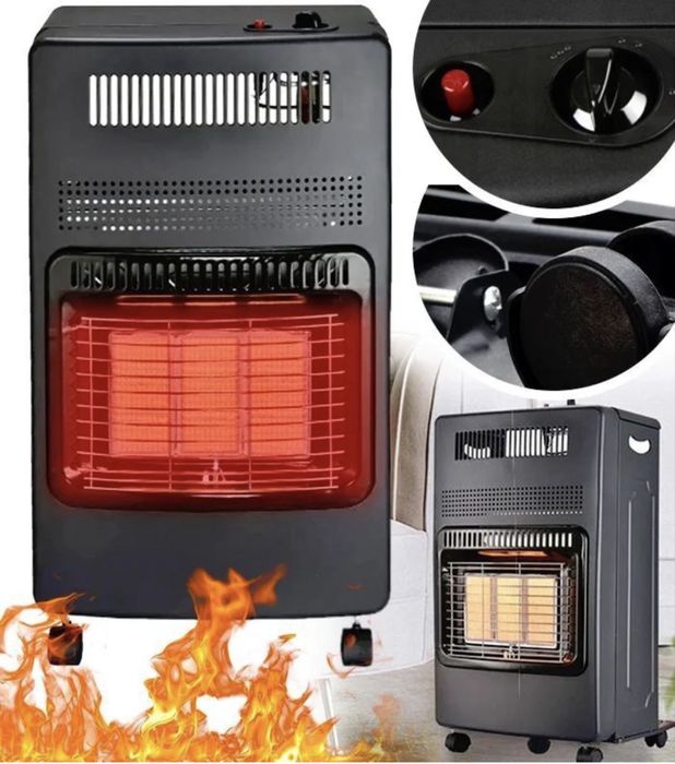 Портативний газовий інфрачервоний обігрівач для приміщень та вулиці