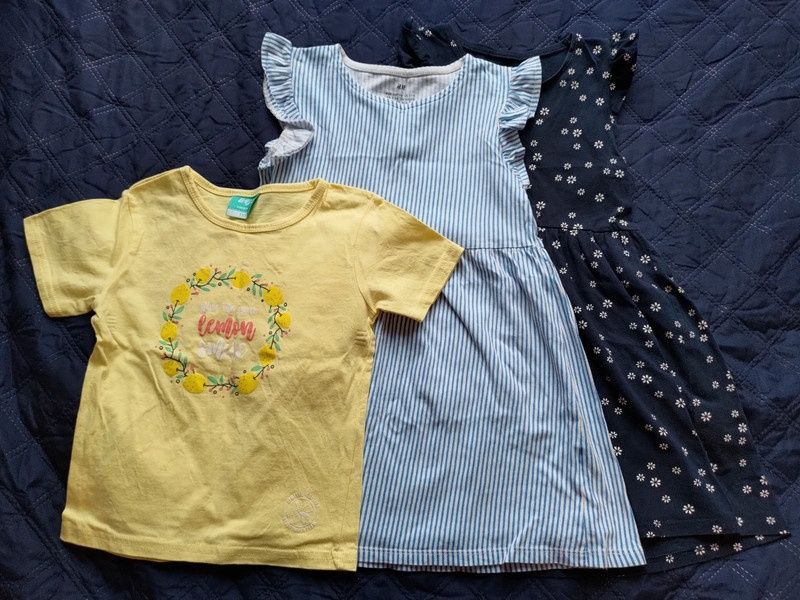 Zestaw ubranek dla dziewczynki, rozm. 110