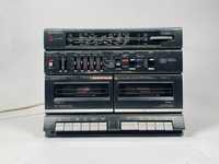 Retro vintage Radiomagnetofon Hitachi TRK-W530E Boombox oldschool