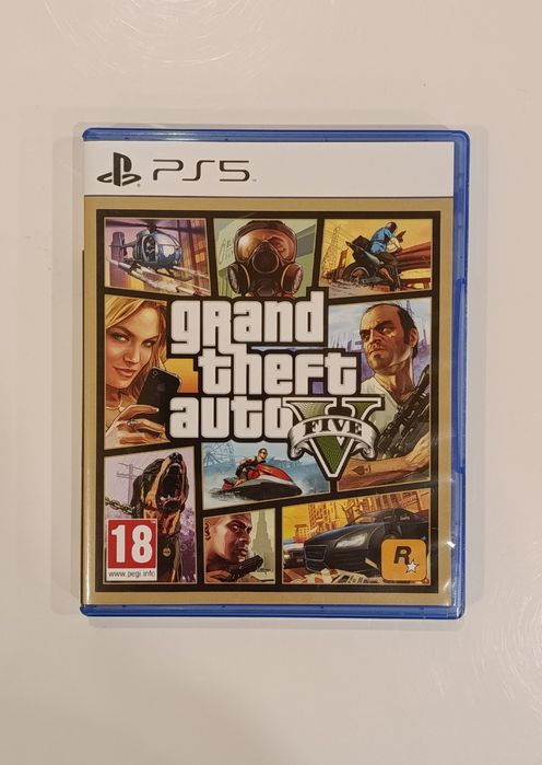 Ігровий диск PS5 GTA 5 Sony