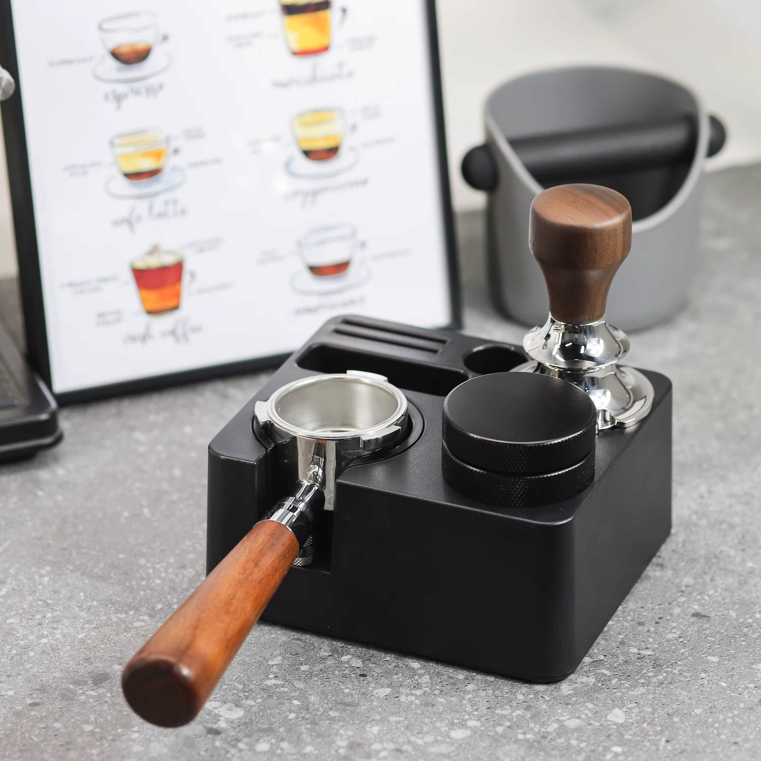 Stacja Baristy - Kompletny Organizer na Akcesoria do Espresso