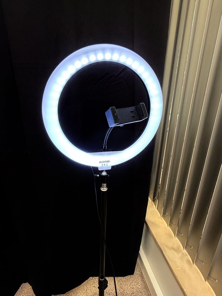 Ring Light com pouco uso