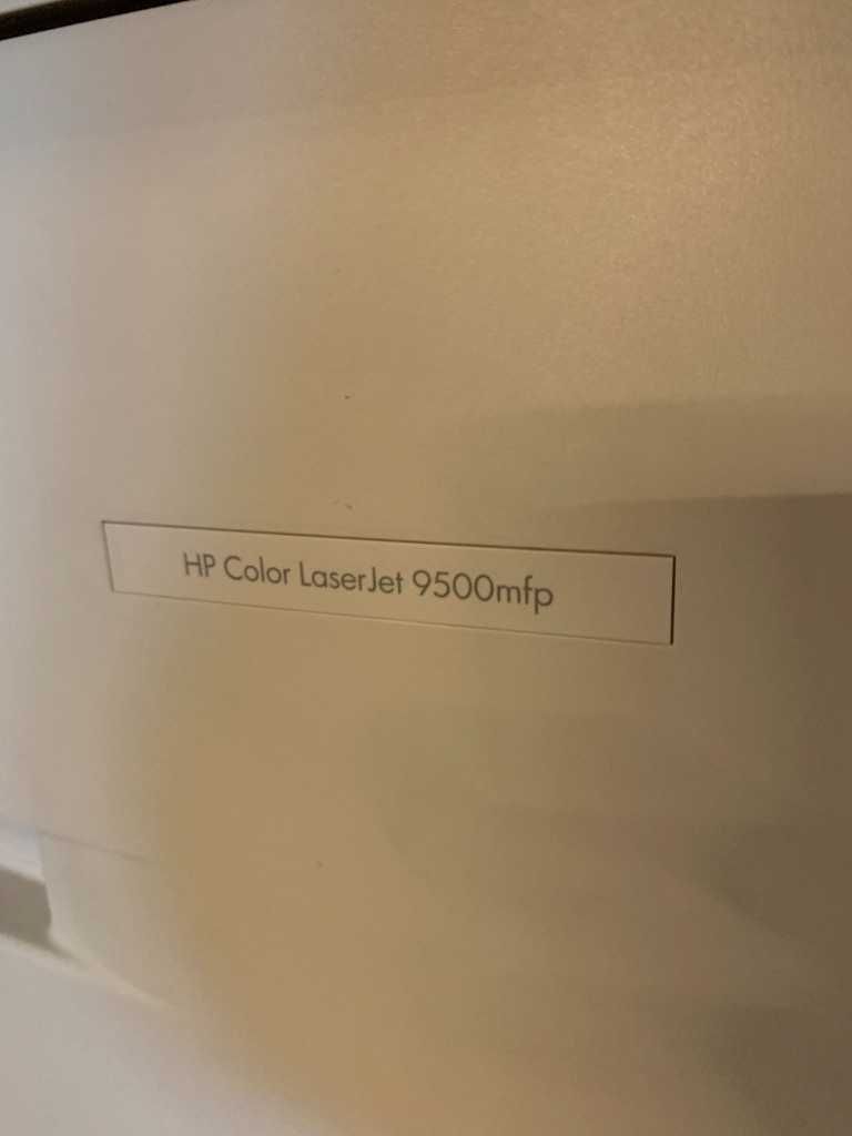HP Color Laser Jet 9500 MFP