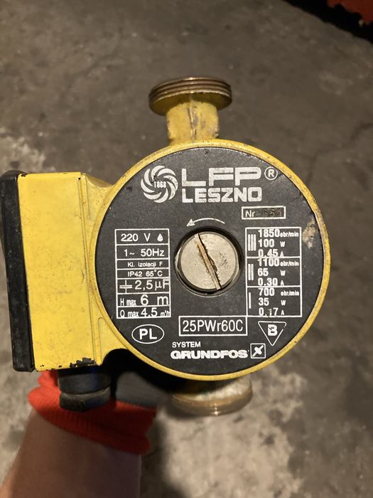 Pompa obiegowa LFP Leszno pompa C.O