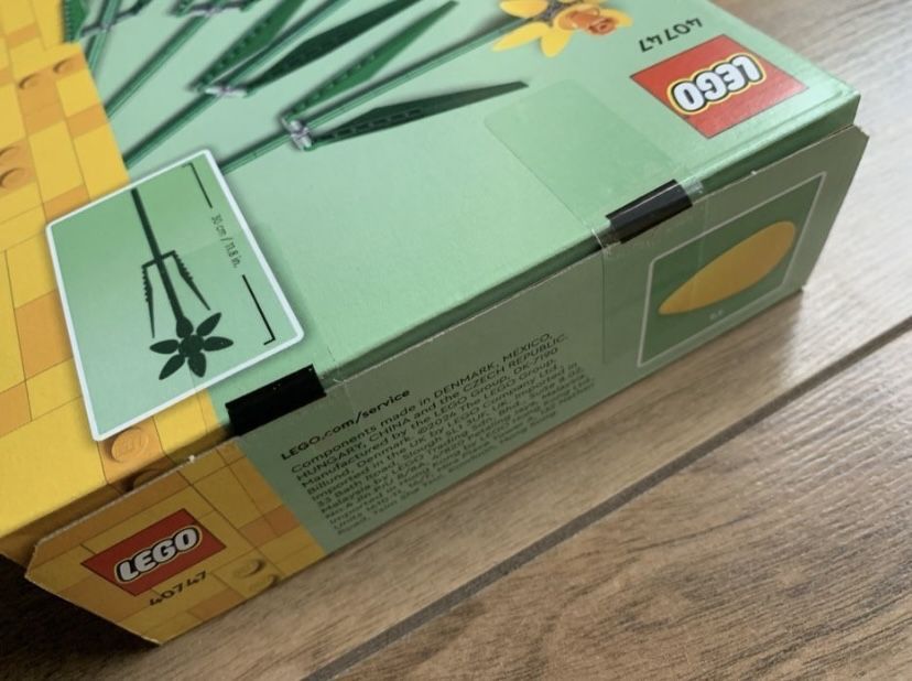 Nowe LEGO - Żonkile 40747