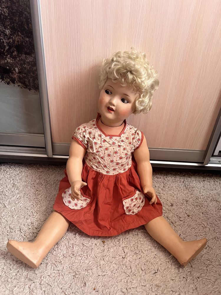 Кукла ГДР антикварная Sonnenberg 70 см
