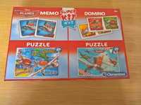 Zestaw Clementoni SuperKit 4in1 Disney Planes, puzzle, domino, memo